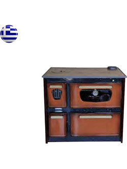 Γαβρίλας Μ2 Μαντεμένια Ξυλόσομπα με Φούρνο 10kW