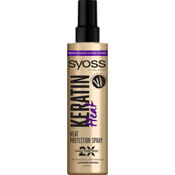 Syoss Heat Keratin 4 Spray Μαλλιών Κερατίνης για Όγκο 200ml