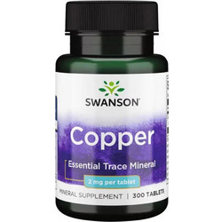 Swanson Copper 2mg 300 Ταμπλέτες