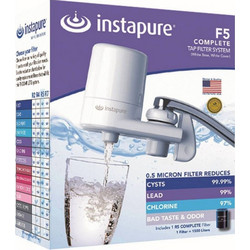 Instapure F5 Complete R5 Φίλτρο Νερού Βρύσης Ενεργός Άνθρακας Λευκό