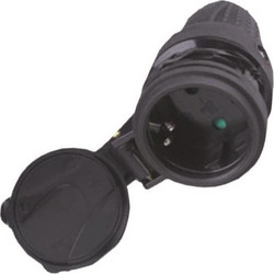 ΦΙΣ ΣΟΥΚΟ ΘΗΛΥΚΟ ΚΑΟΥΤΣΟΥΚ IP44 16Α 220-240V ΜΕ ΠΡΟΣΤΑΣΙΑ ΕΠΑΦΩΝ