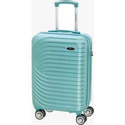 Bartuggi 724-501 Βαλίτσα Καμπίνας 55x37x27cm με 4 Ρόδες Πράσινη