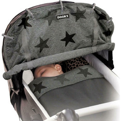 Dooky Ηλιοπροστασία Καροτσιού Grey Stars DK-126616