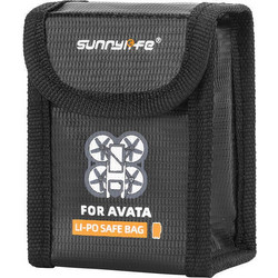 Sunnylife Τσάντα Μεταφοράς Μπαταρίας Μαύρη για DJI Avata 9.4x4.9x7.2εκ. Κωδικός: 39987046