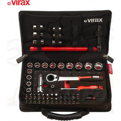 VIRAX Plombi'Box(R) 310410 ΚΑΣΕΤΙΝΑ 51 ΤΕΜΑΧΙΩΝ - ΚΛΕΙΔΙ ΝΙΠΤΗΡΟΣ ΚΑΡΥΔΑΚΙΑ & ΜΥΤΕΣ 1/4"