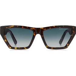 Marc Jacobs MARC657/S 086/08 Γυναικεία Γυαλιά Ηλίου Πεταλούδα Κοκάλινα Ταρταρούγα με Μπλε Degradee Φακό