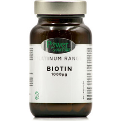 Power Health Platinum Range Biotin 1000μg 30 Κάψουλες