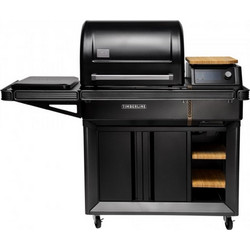 Traeger Timberline Pellet INT Μαντεμένια Ψησταριά Κάρβουνου Καπνιστήριο με Καπάκι και Ρόδες Επιφάνειας 55.9x45.7cm TBB86RLGI