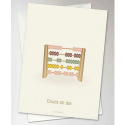 Ευχετήρια Κάρτα Δίπτυχη Count On Me VVF2019003XS 10,5x15cm Multi Vissevasse