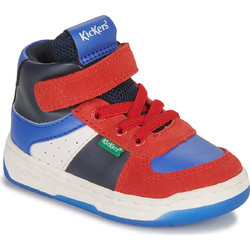 Kickers Kickalien Παιδικά Sneakers Μποτάκια Κόκκινα Royal Blue 910878-30-43