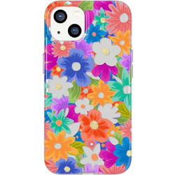 Θήκη κινητού Tech21 Evo Art for iPhone 13 Flora Μωβ
