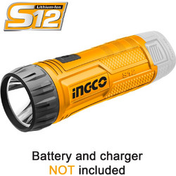 Ingco CWLI1201 Επαναφορτιζόμενος Φακός IP20 100lm