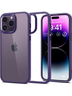 Spigen Ultra Hybrid Back Cover Deep Purple (iPhone 14 Pro Max)