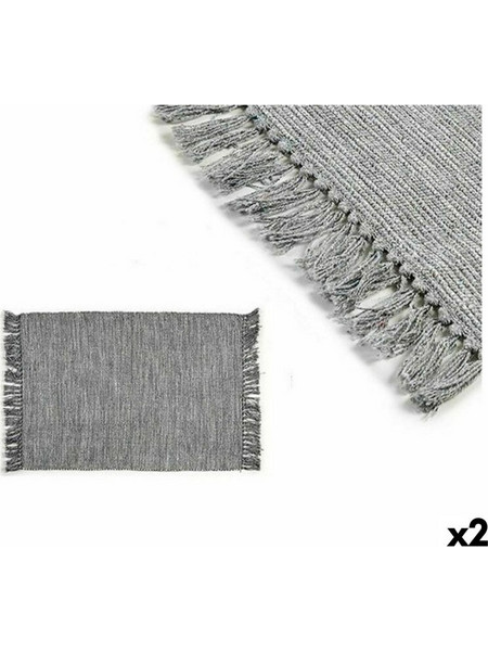 Χαλί Γκρι 10 x 10 x 40 cm 180 x 120 x 1 cm (x2)