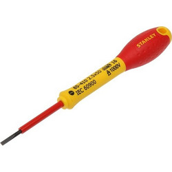 Κατσαβίδι Ίσιο Με Μόνωση 1000V VDE 2,5x50mm Stanley Fatmax 0-65-410