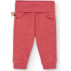 BOBOLI Fleece trousers flame for baby boy -BCI - 117155 - ΑΓΟΡΙ - copper