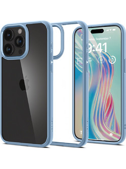Spigen Crystal Hybrid Back Cover Sierra Blue (iPhone 15 Pro Max)