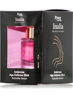 Power Health Power of Nature Inalia Ambrosia Age Defense Elixir Botoxlike Αντιγηραντικό Ενυδατικό Serum Προσώπου για Σύσφιξη με Πεπτίδια 30ml