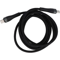 Καλώδιο Φόρτισης Tune TechFlex Braided USB-C σε USB-C 1.5m - Black