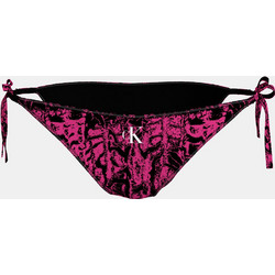 Calvin Klein Bikini Slip Μαύρο Φούξια KW0KW02084-0JW