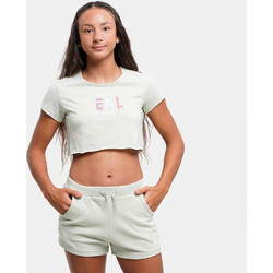 BodyTalk Παιδικό Crop Top Κοντομάνικο Πράσινο Mint 1231-701920-00633