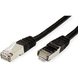 Value S/FTP Cat.6 Καλώδιο Δικτύου Ethernet 0.5m Black