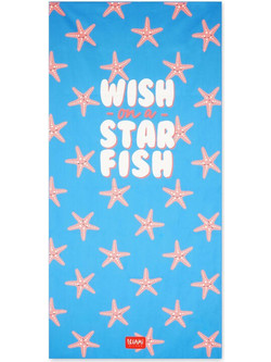 Legami Starfish Πετσέτα Θαλάσσης Μπλε 85x180cm BT0022