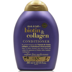 OGX Biotin Collagen Conditioner για Όγκο για Λεπτά Μαλλιά 385ml