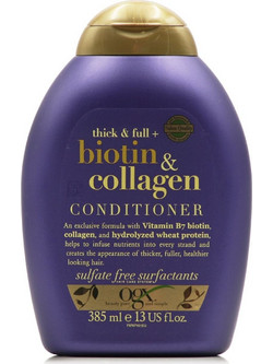 OGX Biotin Collagen Conditioner για Όγκο για Λεπτά Μαλλιά 385ml