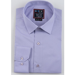 POLIGIANNI-DOMINO Πουκάμισο Slim Fit 20502-19 ΛΙΛΑ
