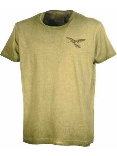 UNIVERS ΜΠΕΚΑΤΣΑ-WOODCOCK COTTON T-SHIRT KHAKI (94009-359)