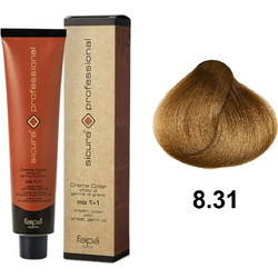 Faipa Sicura Professional 8.31 Ανοιχτή Άμμος Μόνιμη Βαφή Μαλλιών 120ml