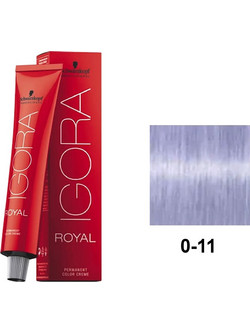 Schwarzkopf Igora Royal 0-11 Αντι-Κίτρινο Mixtone Ενισχυτικό Βαφής Μαλλιών 60ml