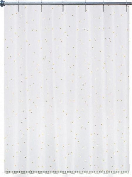 GOLD DOTS 35440 ΚΟΥΡΤΙΝΑ ΜΠΑΝΙΟΥ 180x200cm POLYESTER