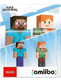Nintendo Amiibo Steve And Alex Double Pack No 89