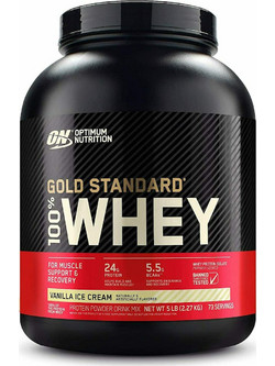 Optimum Nutrition Gold Standard 100% Whey Vanilla Ice Cream 2.27kg