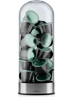 Βάση Για Κάψουλες 501101 Φ8x22,5cm Clear-Inox Eva Solo Ατσάλι,Γυαλί