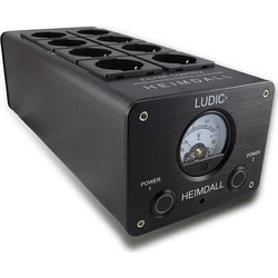 Ludic Heimdall Netfilter G30 Black - φίλτρο, 8 πρίζες, καταστολέας υπερτάσεων