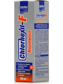 InterMed Chlorhexil-F Στοματικό Διάλυμα Κατά της Πλάκας & της Περιοδοντίτιδας 250ml
