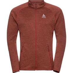 Odlo The FLI Midlayer Ανδρική Ζακέτα με Φερμουάρ Κόκκινη 542562-30811