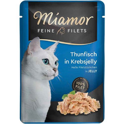 Finnern Miamor Feine Filets Adult with Tuna in Jelly 100gr