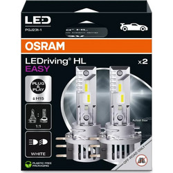 ΟSRΑΜ Λάμπες Led H15 LEDriving HL Easy 12volt 3/16watt 1250/250lm 6500k 2Τμχ