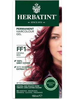 Herbatint FF1 Κόκκινο Μόνιμη Βαφή Μαλλιών Χωρίς Αμμωνία 150ml