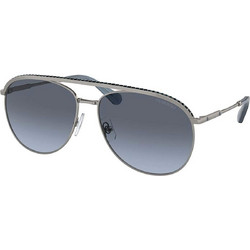Swarovski SK7005 40098F Ανδρικά Γυαλιά Ηλίου Aviator Μεταλλικά Ασημί με Μαύρο Polarized Φακό