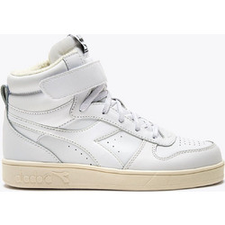 Diadora Magic Basket Παιδικά Sneakers Μποτάκια Λευκά 178316-C6180