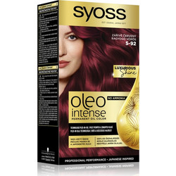Syoss Oleo Intense 5-92 Έντονο Kόκκινο Μόνιμη Βαφή Μαλλιών Χωρίς Αμμωνία