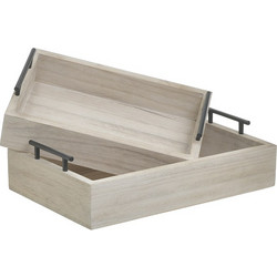 Click Δίσκοι Ξύλινοι Natural 40x28x8 Κωδικός: 6-70-771-0002