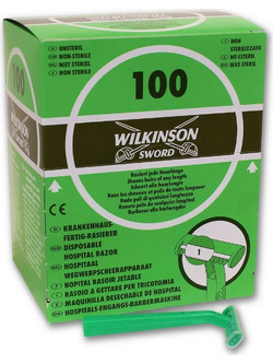 Wilkinson Sword Hospital Ξυραφάκι μιας Χρήσης 100τμχ