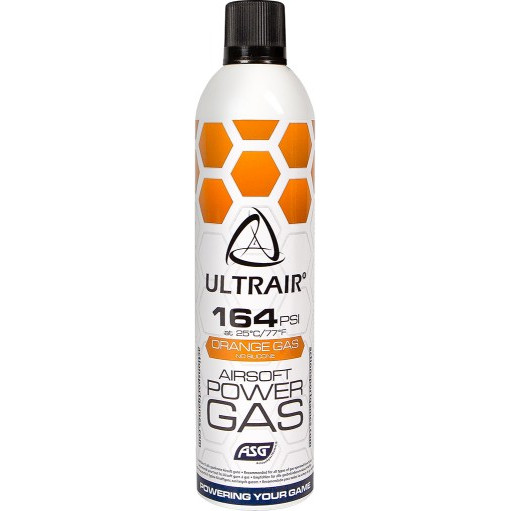Gas Ultrair Power 570ml 164 PSi HP Orange