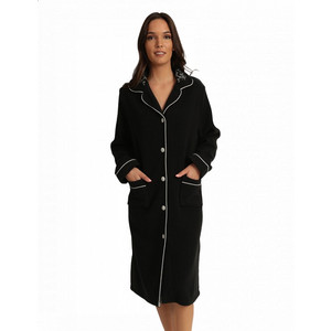 Lydia Creations Γυναικεία Ρόμπα Χειμωνιάτικη Fleece Μαύρη 23630 Lydia Creations Γυναικεία Ρόμπα Χειμωνιάτικη Fleece Μαύρη 23630